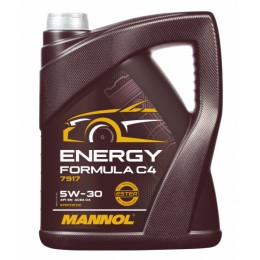 5L - 5W30 ENERGY Formula C4  / RENAULT RN 0720 - MANNOL 7917 sintetiskā motoreļļa 5w-30L